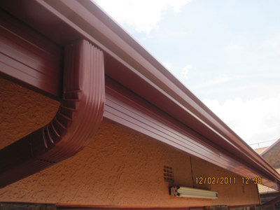 105x75 Gutter Downpipe.